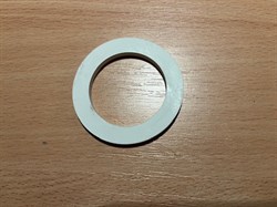 Restsalg Hvid Gummi Pakning Udv. 1 1/4" = Ø60,0 - Ø40,0 x 4,0 m. TEMP. -55°C TIL +120°C.